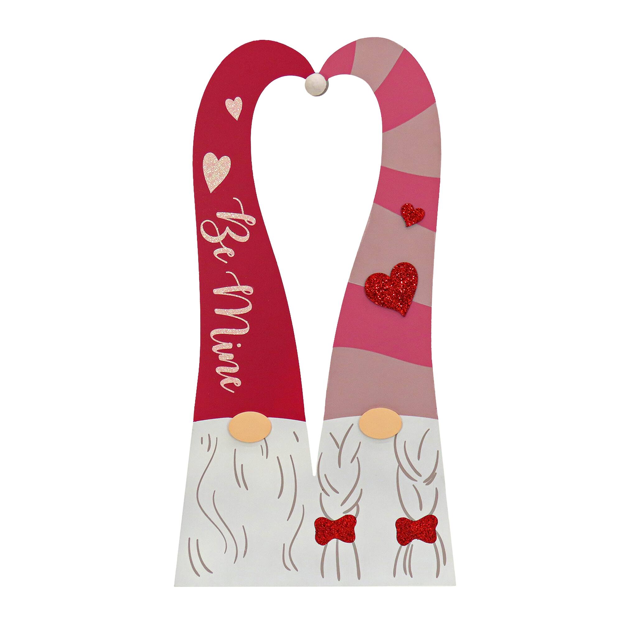 36" Valentine’s Gnome Couple Porch Décor